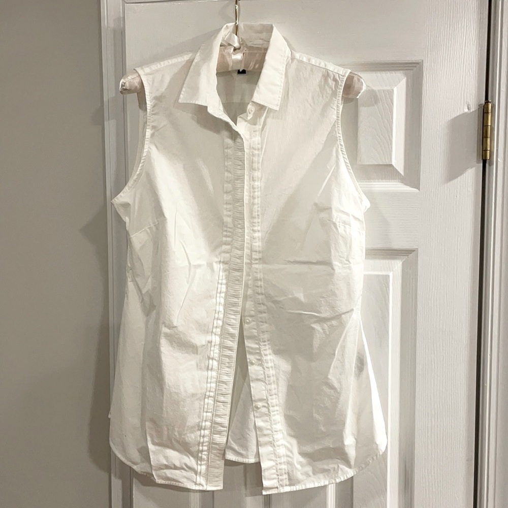 Banana republic Riley shirt - sleeveless collar
